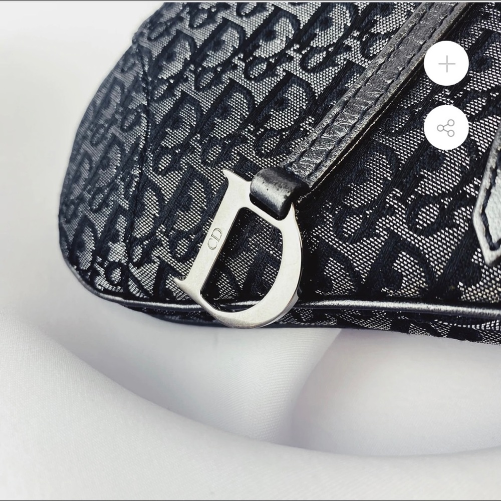 Vintage Dior Mini Saddle Bag - Picture 3 of 13